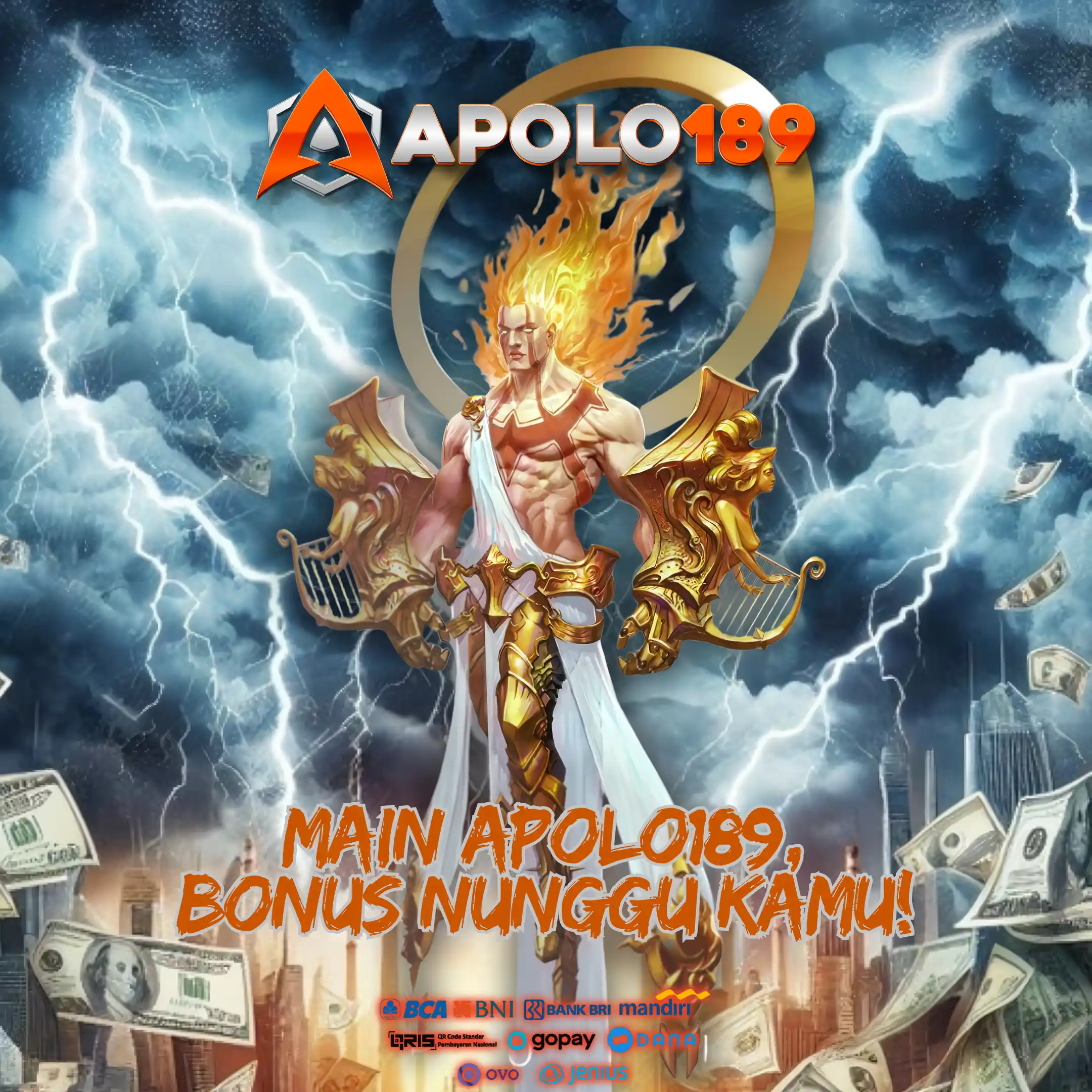 Apolo189 | Main Asik, Bonus Hadir Tiap Waktu product image
